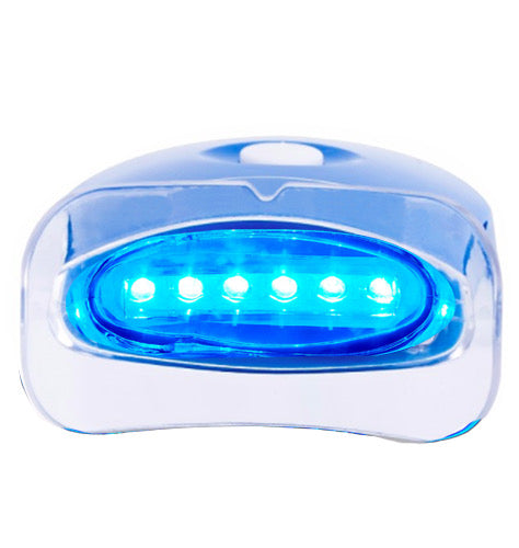 Teeth Whitening Kit With LED Light & 5 Gels - Advanced - Crystal Whites