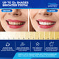 Deluxe Teeth Whitening Strips & LED Laser Light - 50 Pack