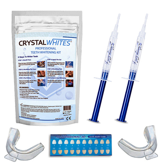 Teeth Whitening Kit With LED Light & 4 Gels - Starter Kit