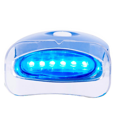 Teeth Whitening Kit With LED Light & 5 Gels - Advanced